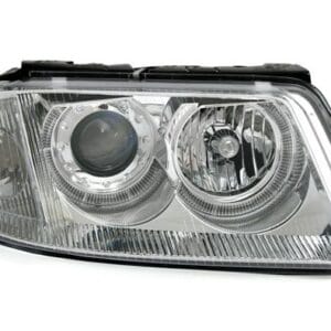 Кристални фарове Angel Eyes VW PASSAT B5.5 (01-05) - хром