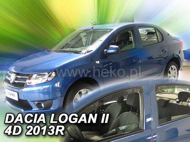 Ветробрани за DACIA LOGAN II (2013+) Sedan - 4бр. предни и задни - Image 2