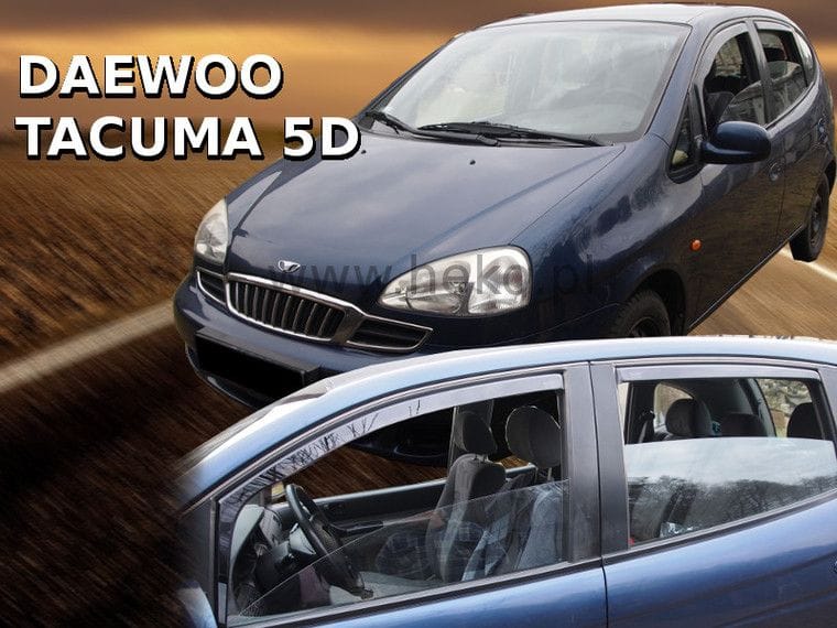 Ветробрани за DAEWOO TACUMA / CHEVROLET REZZO (2000-2011) 5 врати - 4бр. предни и задни - Image 2