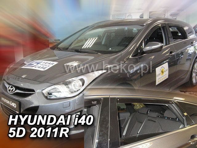 Ветробрани за HYUNDAI i40 (2011+) Combi - 4бр. предни и задни - Image 2