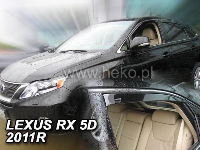Ветробрани за LEXUS RX (2010-2015) 5 врати - 4бр. предни и задни - Image 2