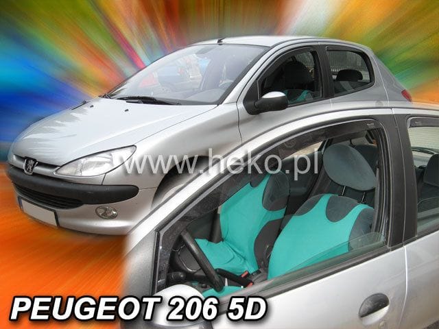 Ветробрани за PEUGEOT 206 5 врати - 2бр. предни - Image 2