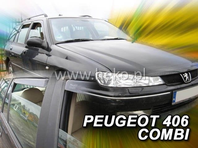 Ветробрани за PEUGEOT 406 (1995+) Sedan - 4бр. предни и задни - Image 2