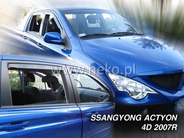Ветробрани за SSANGYONG ACTYON / ACTYON SPORTS (2005+) 4 врати - 2бр. предни - Image 2