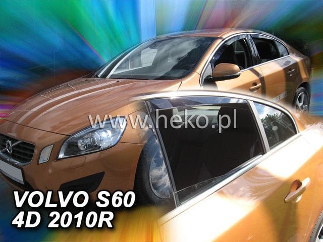 Ветробрани за VOLVO S60 (2010+) Sedan - 4бр. предни и задни - Image 2