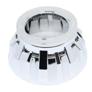 Капачки за лупи 2.5" кръгла хром D=12cm