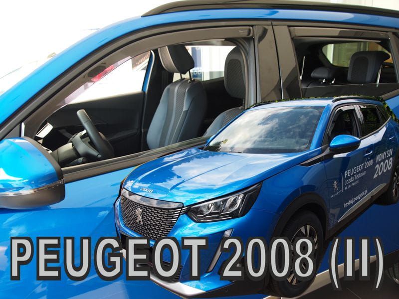 Ветробрани за PEUGEOT 2008 / E-2008 II 5D (2019+) - 4бр. предни и задни - Image 2