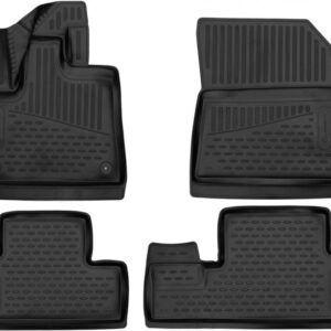 3D Гумени стелки за Citroen Berlingo, Peugeot Partner, Opel Combo E, Toyota Proace City Verso (2018+) - 5 passengers 4 pcs.