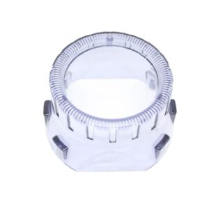 Капачки за лупи 2.5" овална прозрачна D=10cm