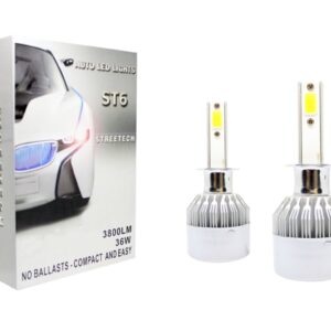 Лед крушки - Led система Н1 за фарове - 7600 Лумена, 36W - COB 6000K